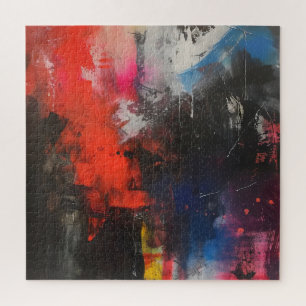 Kleurrijke allegorie Abstracte kunst Legpuzzel