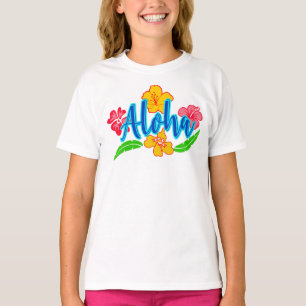 Kleurrijke Aloha Fun Summer T-shirt