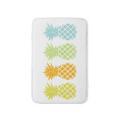 Kleurrijke anananassen badmat (Voorkant Verticaal)
