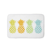 Kleurrijke anananassen badmat (Voorkant)