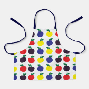 Kleurrijke appelvruchten Kinder Schort