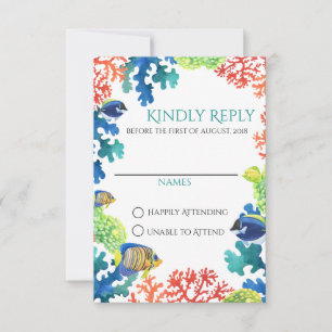 Kleurrijke Aquarium Response Kaart