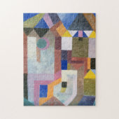 Kleurrijke architectuur | Paul Klee Legpuzzel (Verticaal)