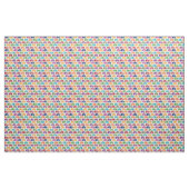 Kleurrijke armadillos patroon stof (Yard (91,4 cm))