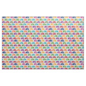 Kleurrijke armadillos patroon stof (Fat Quarter)
