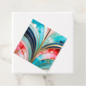 Kleurrijke Art Deco Gift Labels (In situ)