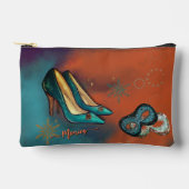 Kleurrijke Art Deco hoge hakken Etui (Voorkant)