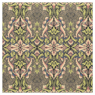  kleurrijke art nouveau stof