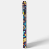 Kleurrijke Astronaut Spacewalk Patroon Case-Mate iPhone Case (Achterkant / Links)