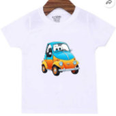 Kleurrijke Auto Modern Cut Kinder