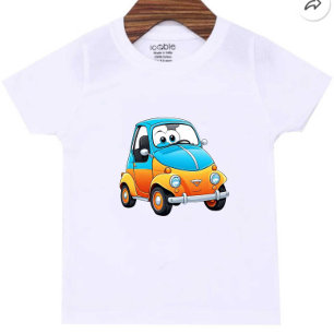 Kleurrijke Auto Modern Cut Kinder