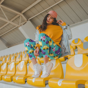 kleurrijke auto ' s leggings