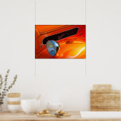 Kleurrijke auto's08 Grote Prints (Keuken)