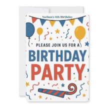 Kleurrijke Ballonnen en Confetti Kinderverjaardag