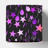 Kleurrijke ballonnen en sterrenbeugel bedankdoosjes (Bovenkant)