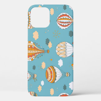 Kleurrijke ballonnen Feestelijk Patroon Ontwerp iPhone 12 Hoesje