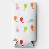 Kleurrijke ballonnen op wit (Voorkant)