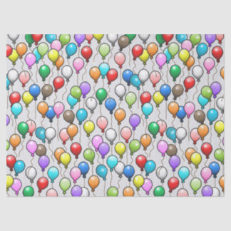 Kleurrijke ballonnen tissuepapier