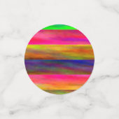 Kleurrijke bands confetti (Kleine voorkant)