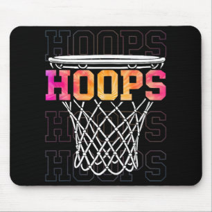 Kleurrijke Basketball Hoop Mannen & amp; Vrouwen H Muismat
