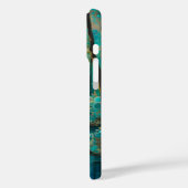 Kleurrijke Batik Forest Art iPhone Case (Achterkant / Links)