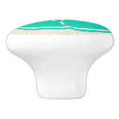 Kleurrijke Beach Shell Zand Dollar Lade Knoppen (Zijkant)