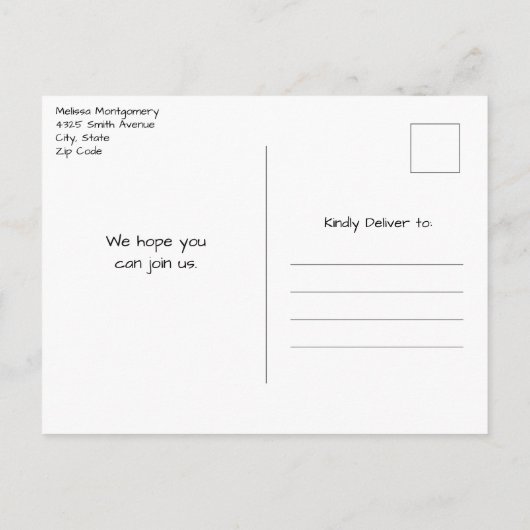 Kleurrijke Beakers en Flasks Science Patroon Uitnodiging Briefkaart (Achterkant)