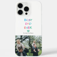 Kleurrijke "Best Dad Ever" - Leuk en oprecht cadea
