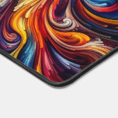 Kleurrijke beweging Abstracte kunst Bureaumat (Hoek)