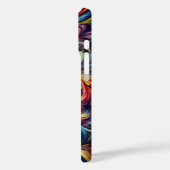 Kleurrijke beweging Abstracte kunst Case-Mate iPhone Case (Achterkant / Links)