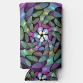 Kleurrijke Bewegingen Abstracte Trippy Fractal Art (Voorkant)