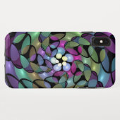 Kleurrijke Bewegingen Abstracte Trippy Fractal Art Case-Mate iPhone Case (Achterkant (horizontaal))