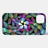 Kleurrijke Bewegingen Abstracte Trippy Fractal Art Case-Mate iPhone Case (Achterkant (horizontaal))