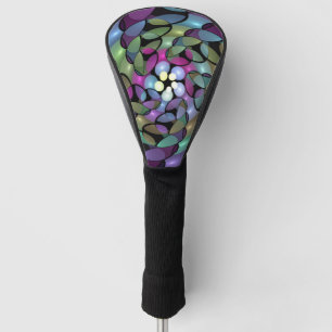 Kleurrijke Bewegingen Abstracte Trippy Fractal Art Golfheadcover