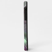 Kleurrijke Big Flower Abstract Trippy Fractal Art Case-Mate iPhone Case (Achterkant/links)