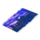 Kleurrijke Birmingham UK waterverf Uitzicht Magneet (Linkerzijde)