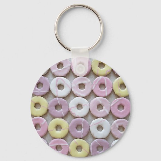 Kleurrijke Biscuits Sleutelhanger (Voorkant)