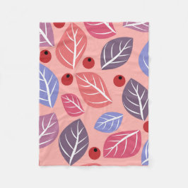 Kleurrijke bladeren | fleece deken