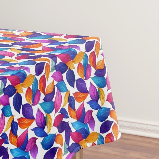 Kleurrijke bladeren tafelkleed (Voorbeeld)
