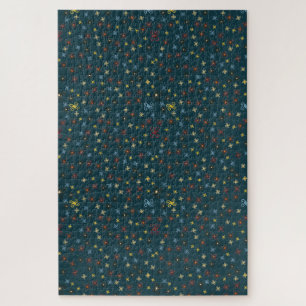 Kleurrijke Blauw Rood Groen Geel Bruin Pinwheels Legpuzzel