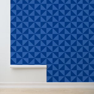 Kleurrijke Blauwe Moderne Geometrische BEWERKBARE Behang