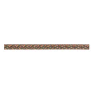 Kleurrijke Blauwgroen "Aztec Dream" decoratieve li Grosgrain Lint