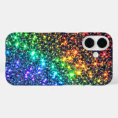Kleurrijke bling Case-Mate iPhone case (Achterkant (horizontaal))