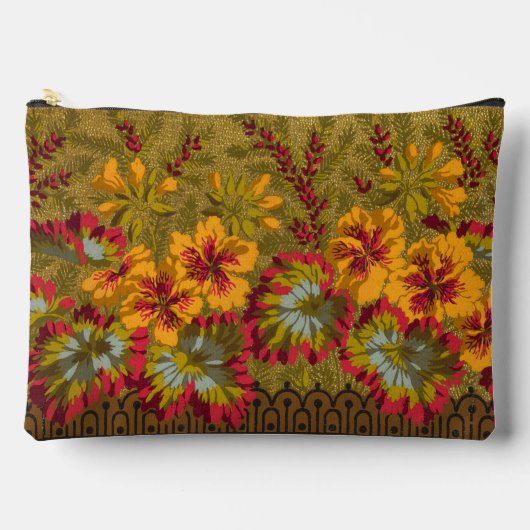 Kleurrijke bloeiende Nasturtiums bessen en twijgen Etui (Voorkant)