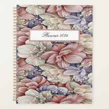 Kleurrijke bloem roze blauw Classic Simple