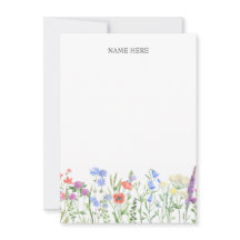 Kleurrijke bloemen aangepaste naam
