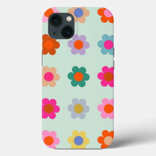 Kleurrijke Bloemen Bloemen iPhone 13 Hoesje