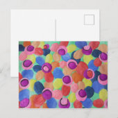 Kleurrijke Bloemen Briefkaart (Voorkant / Achterkant)