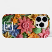 Kleurrijke Bloemen Case-Mate iPhone Case (Achterkant (horizontaal))