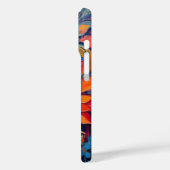 Kleurrijke bloemen Case-Mate iPhone case (Achterkant / Links)